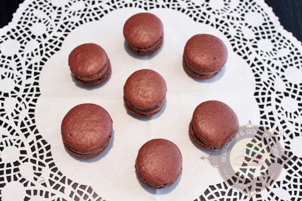 macaron chocolat