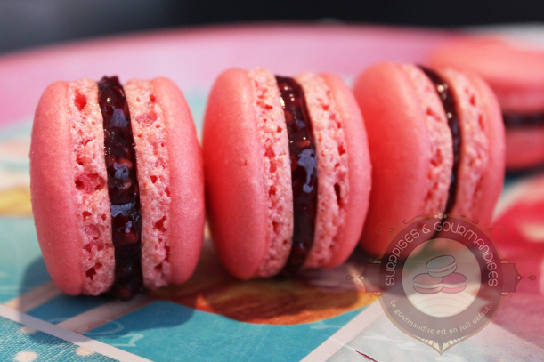 macarons framboise