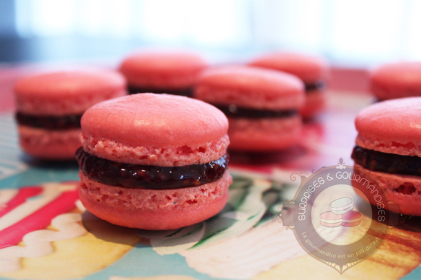 macarons framboise