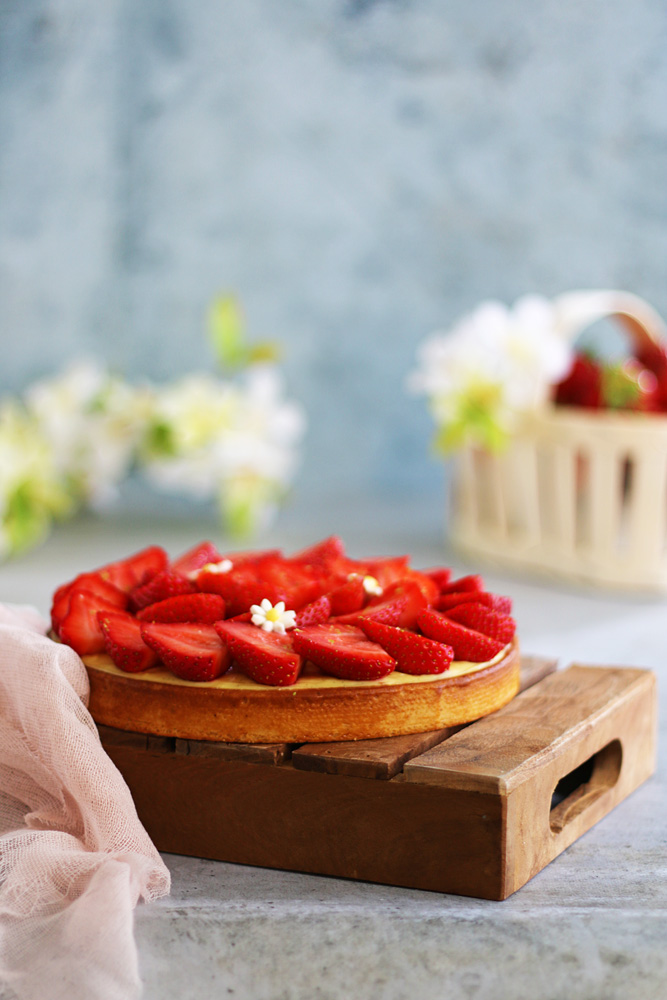 Tarte aux fraises - Surprises et Gourmandises