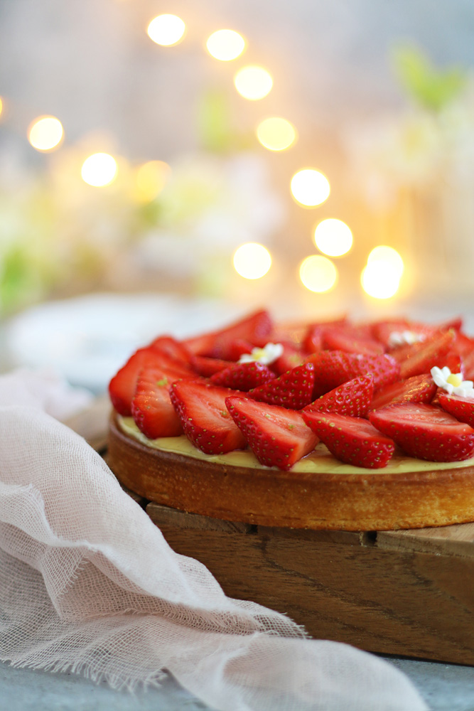 Tarte aux fraises - Surprises et Gourmandises