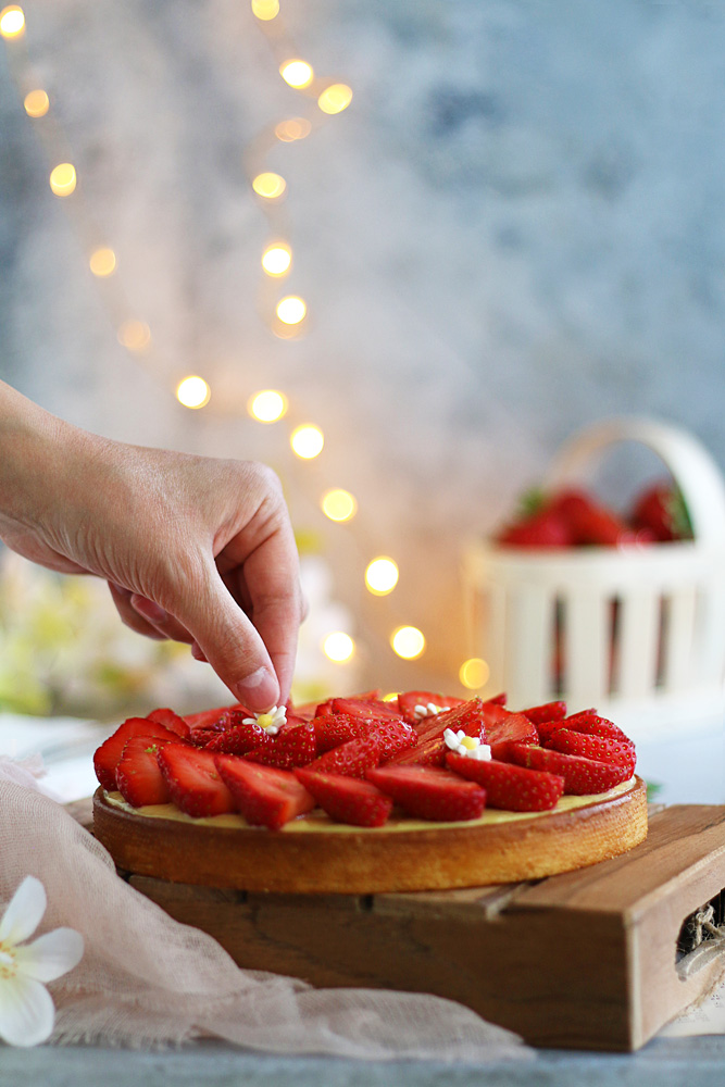Tarte aux fraises - Surprises et Gourmandises