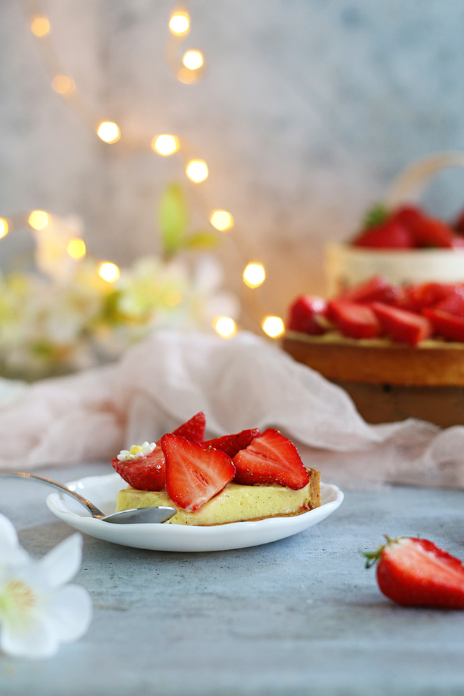 Tarte aux fraises - Surprises et Gourmandises