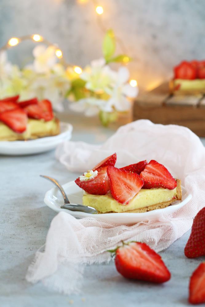 Tarte aux fraises - Surprises et Gourmandises