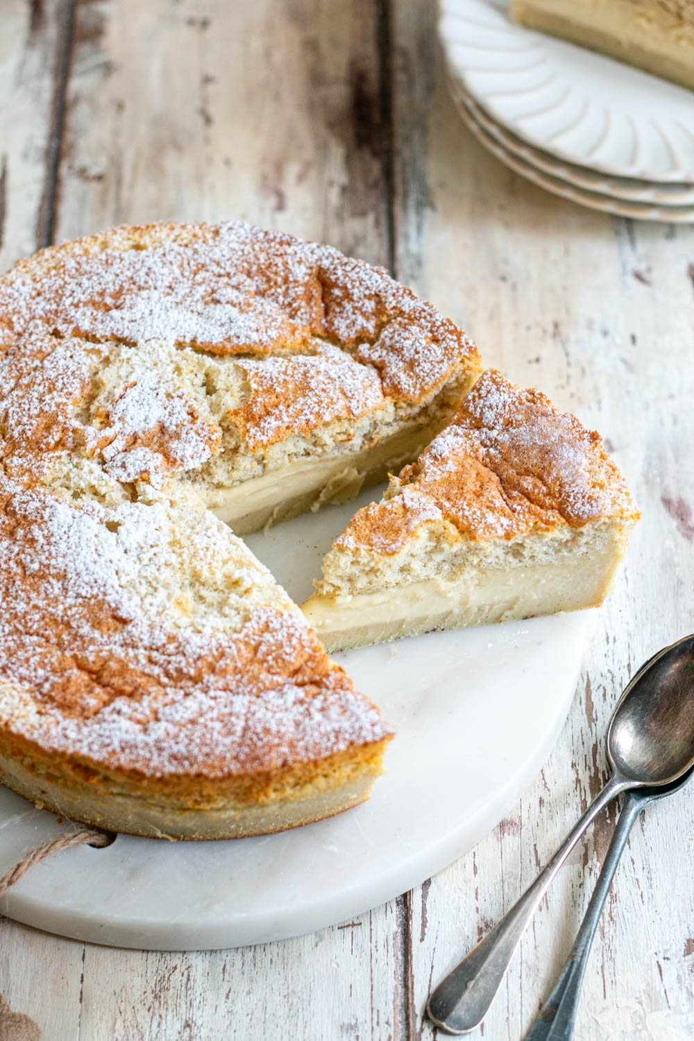 gâteau magique vanille