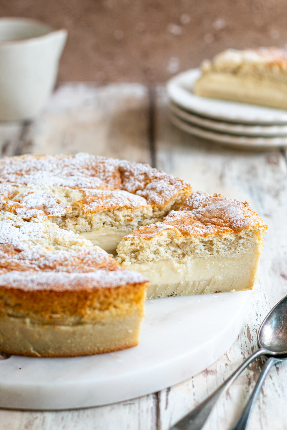 gâteau magique vanille