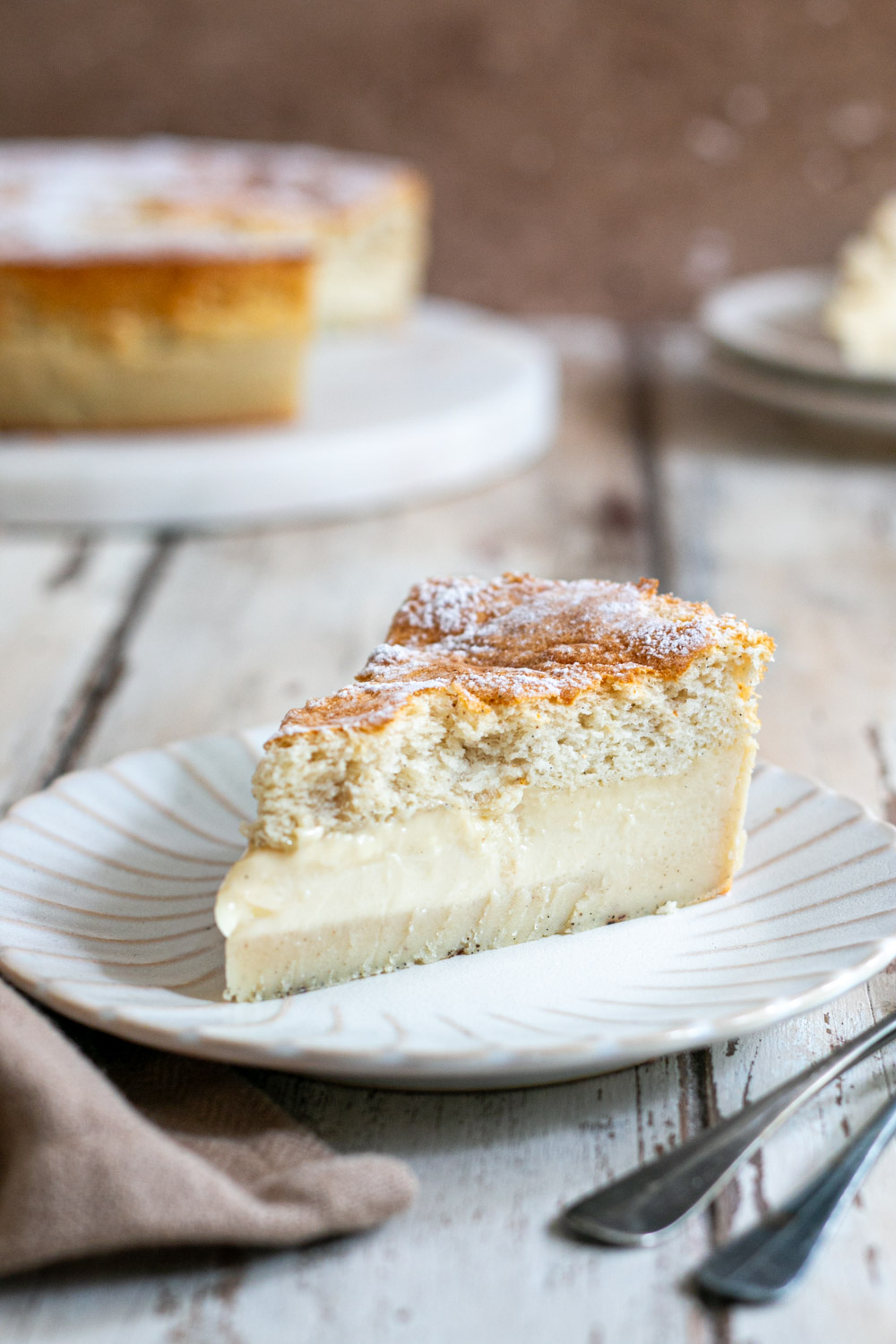 gâteau magique vanille