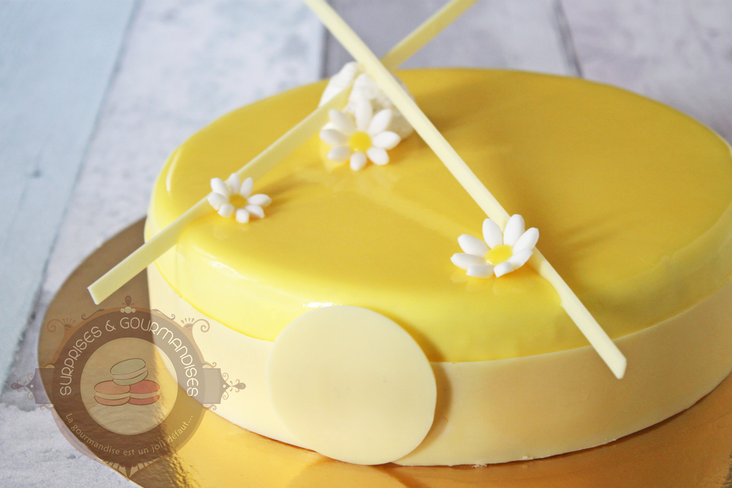 Entremets ananas vanille - Douceur des îles - Surprises et Gourmandises
