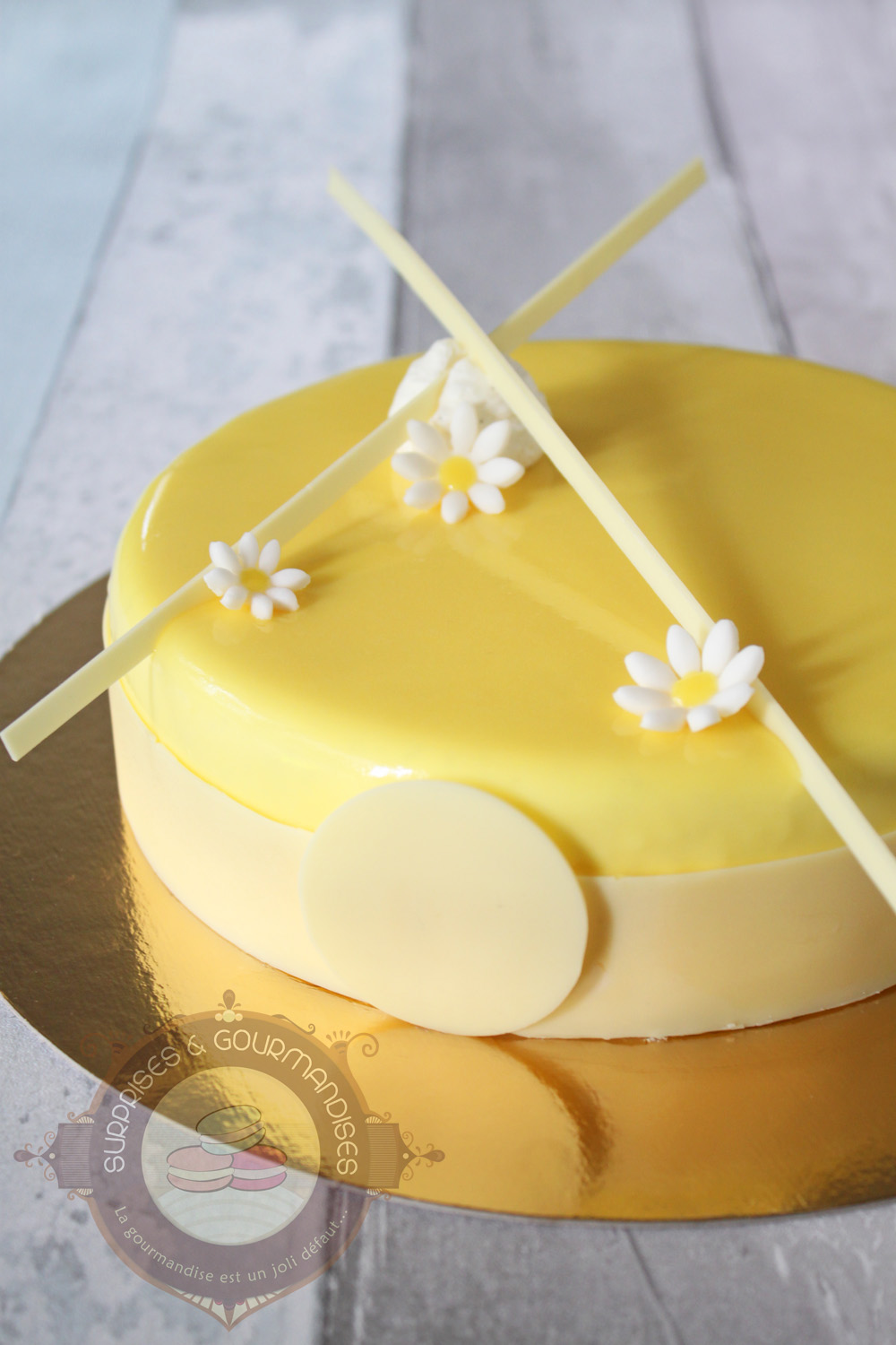 Entremets ananas vanille - Douceur des îles - Surprises et Gourmandises