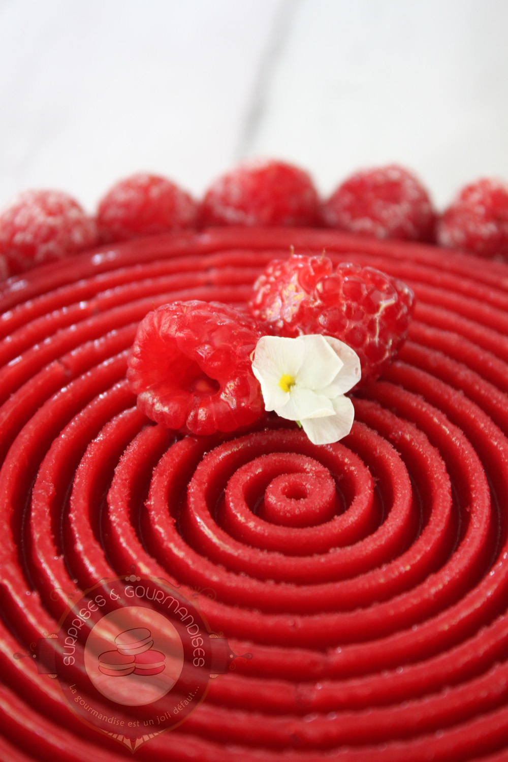 Tarte mangue kalamansi framboise - Surprises et Gourmandises