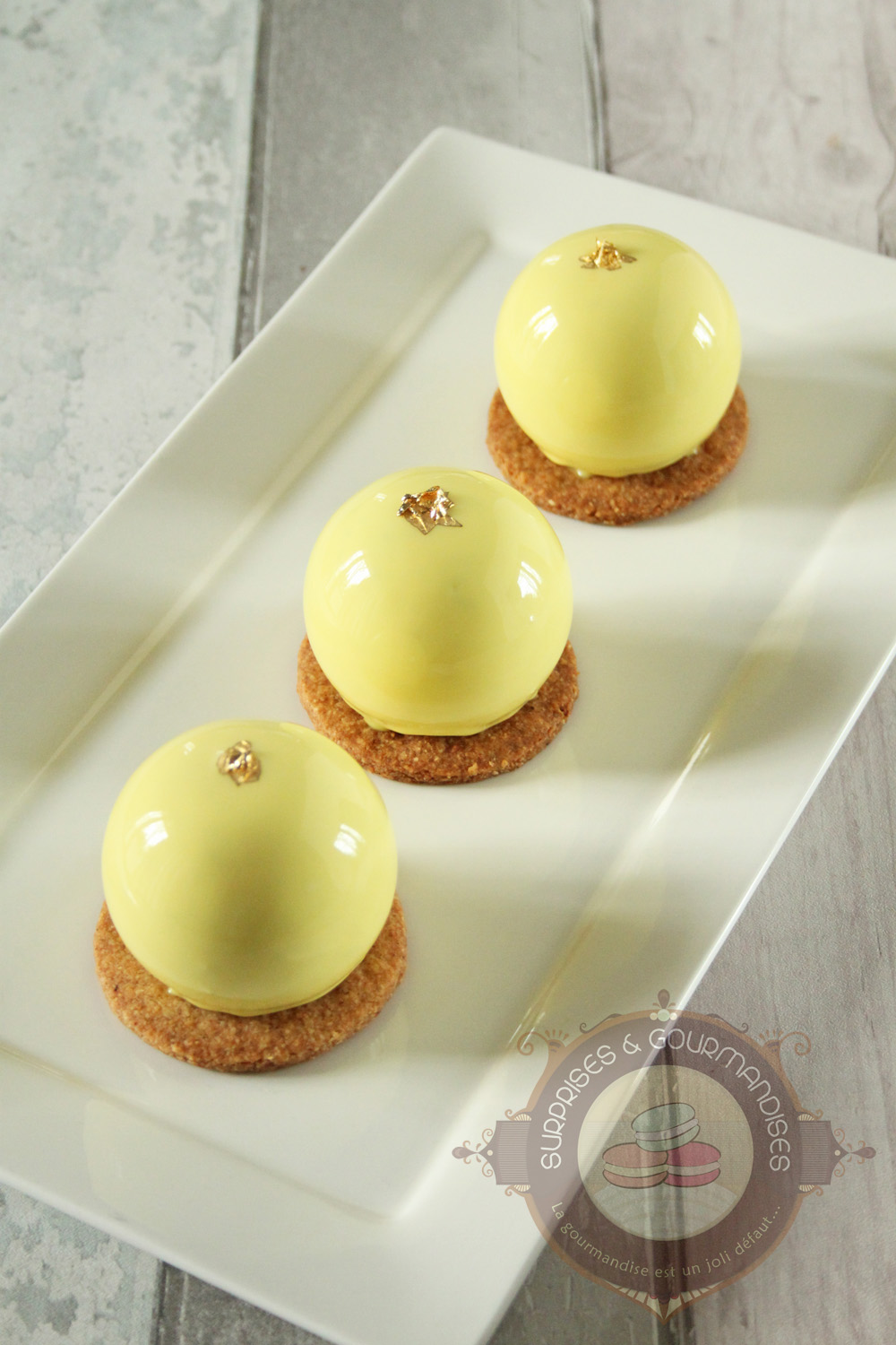 L'acidulé - entremets framboise et citron vert - Surprises et Gourmandises