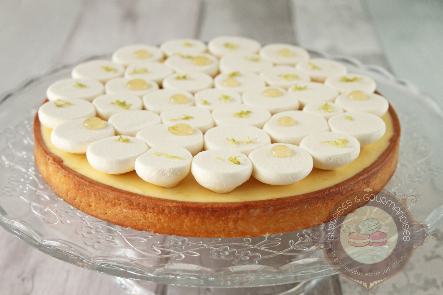 Tarte au citron vert et yuzu inspirée de Jeffrey Cagnes - Surprises et Gourmandises
