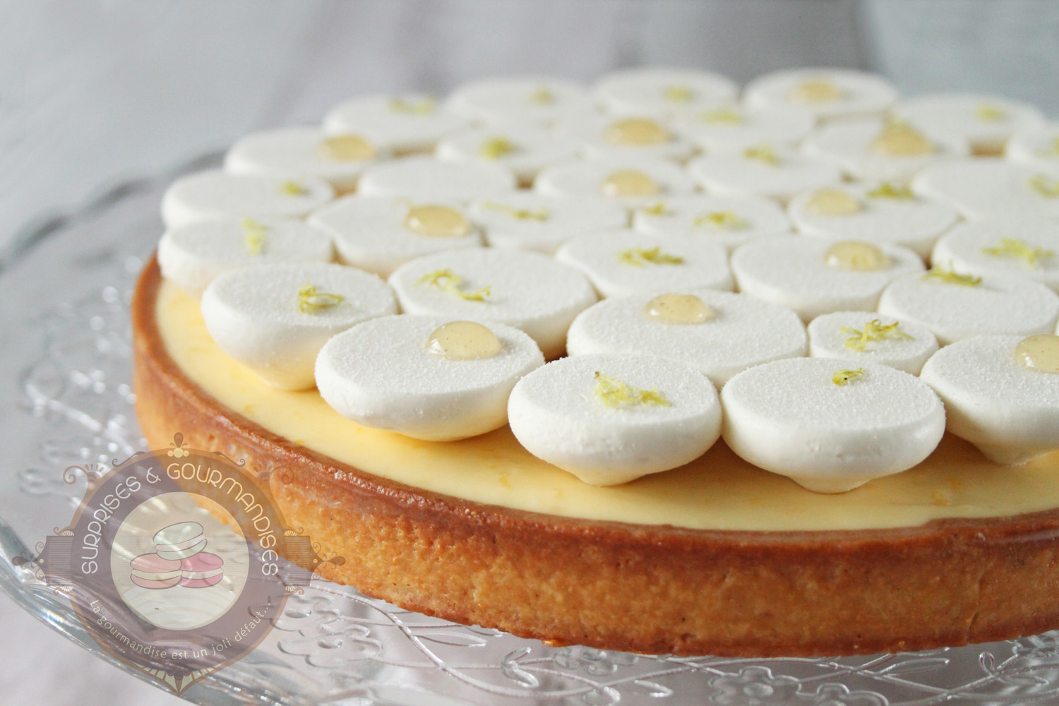Tarte au citron vert et yuzu inspirée de Jeffrey Cagnes - Surprises et Gourmandises