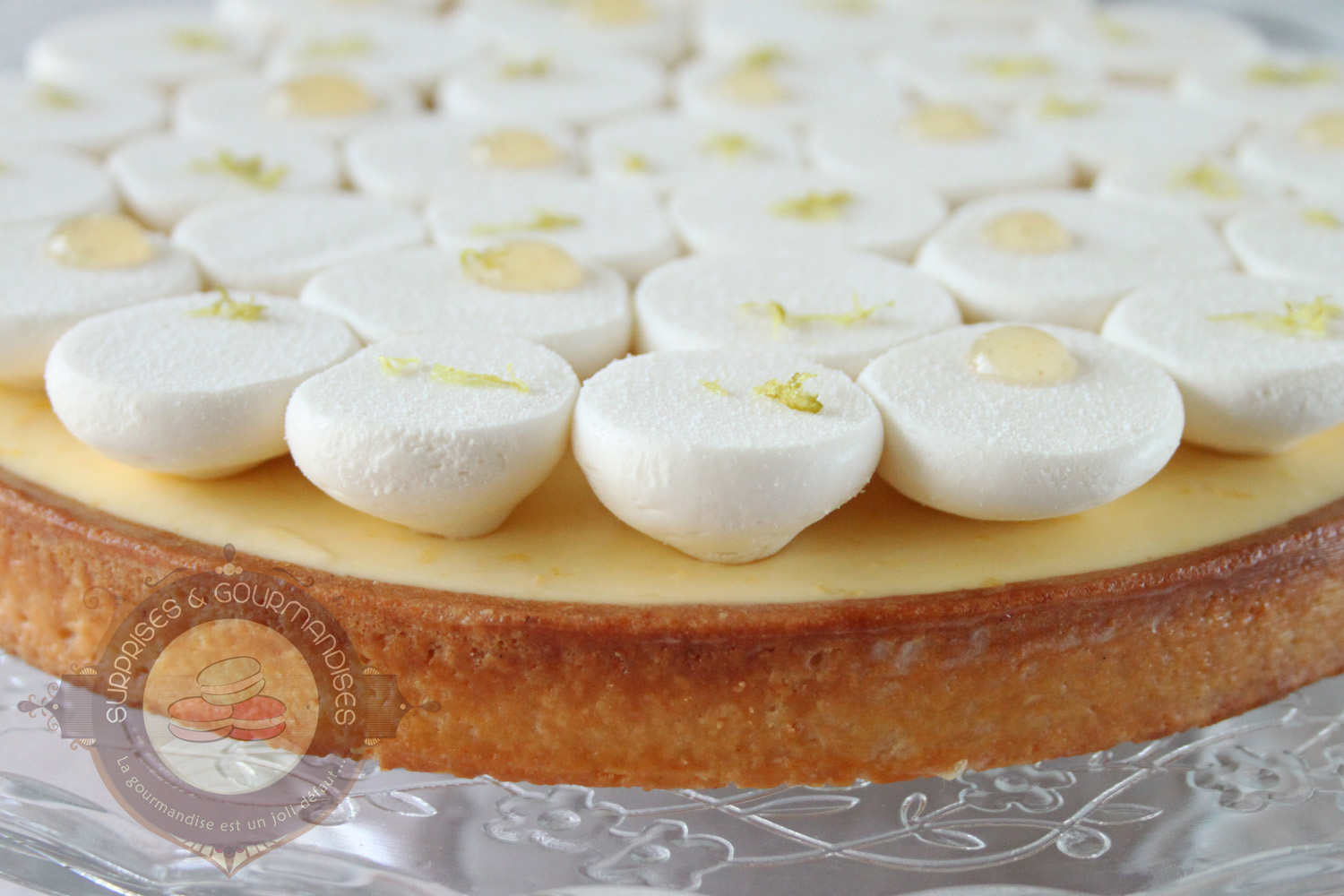 Tarte au citron vert et yuzu inspirée de Jeffrey Cagnes - Surprises et Gourmandises