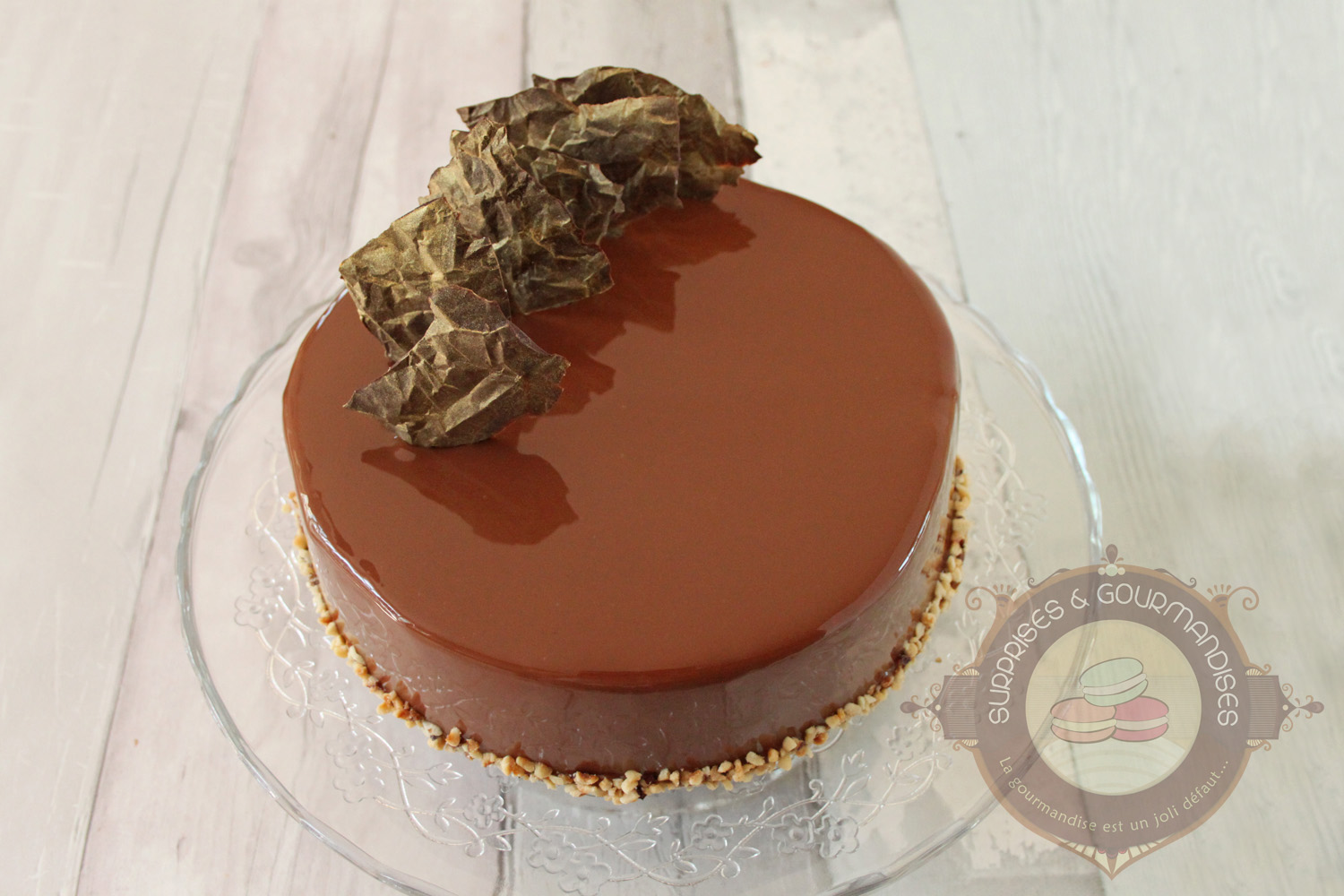 Entremets chocolat caramel - Surprises et Gourmandises