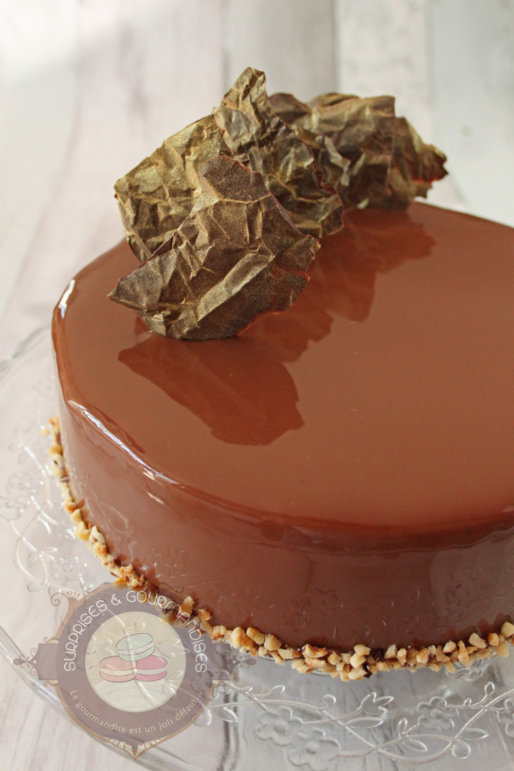 Entremets chocolat caramel - Surprises et Gourmandises