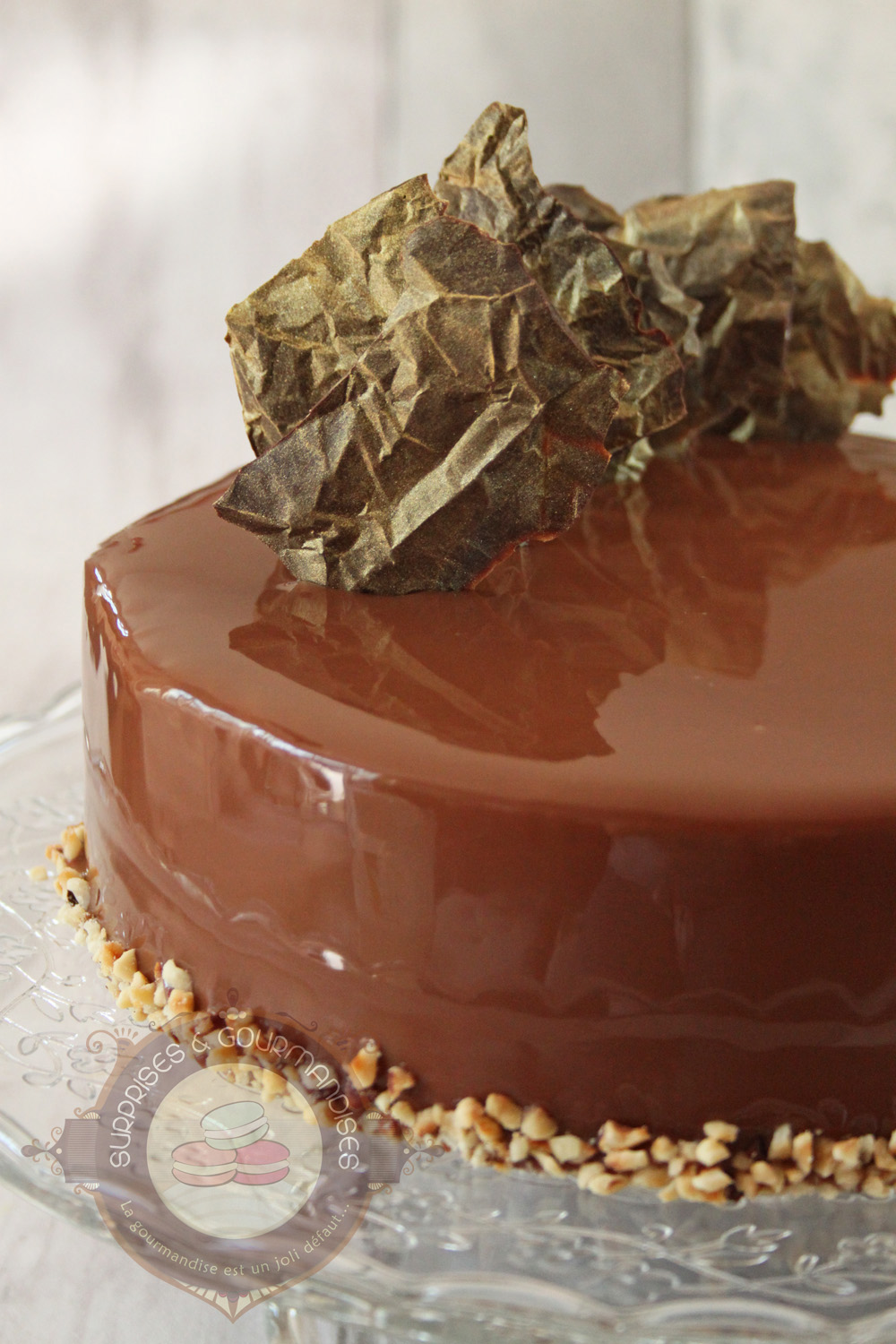 Entremets chocolat caramel - Surprises et Gourmandises
