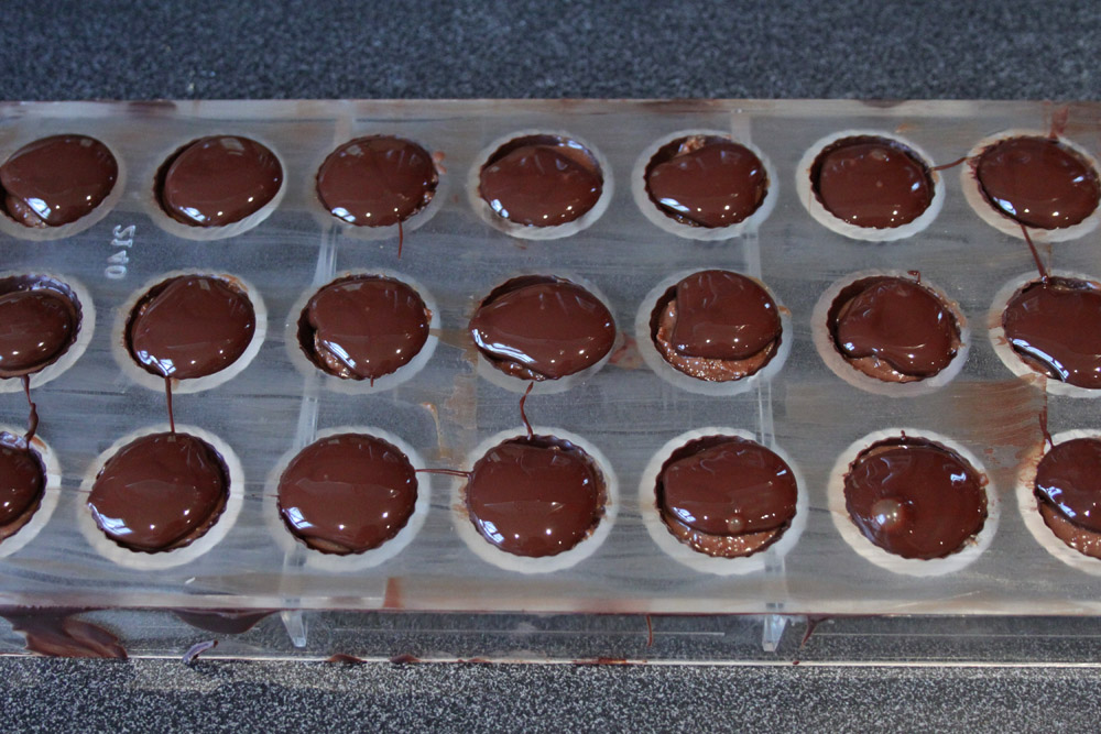 Bonbons chocolat au praliné croustillant - Surprises et Gourmandises