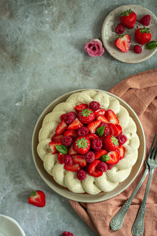 Tarte financier aux fruits rouges - Surprises et Gourmandises