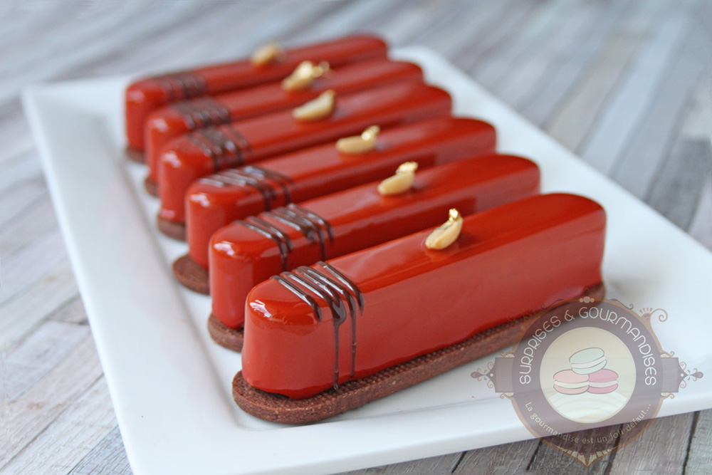 L'intense carahuète - tartelettes chocolat, caramel et cacahuète - Surprises et Gourmandises