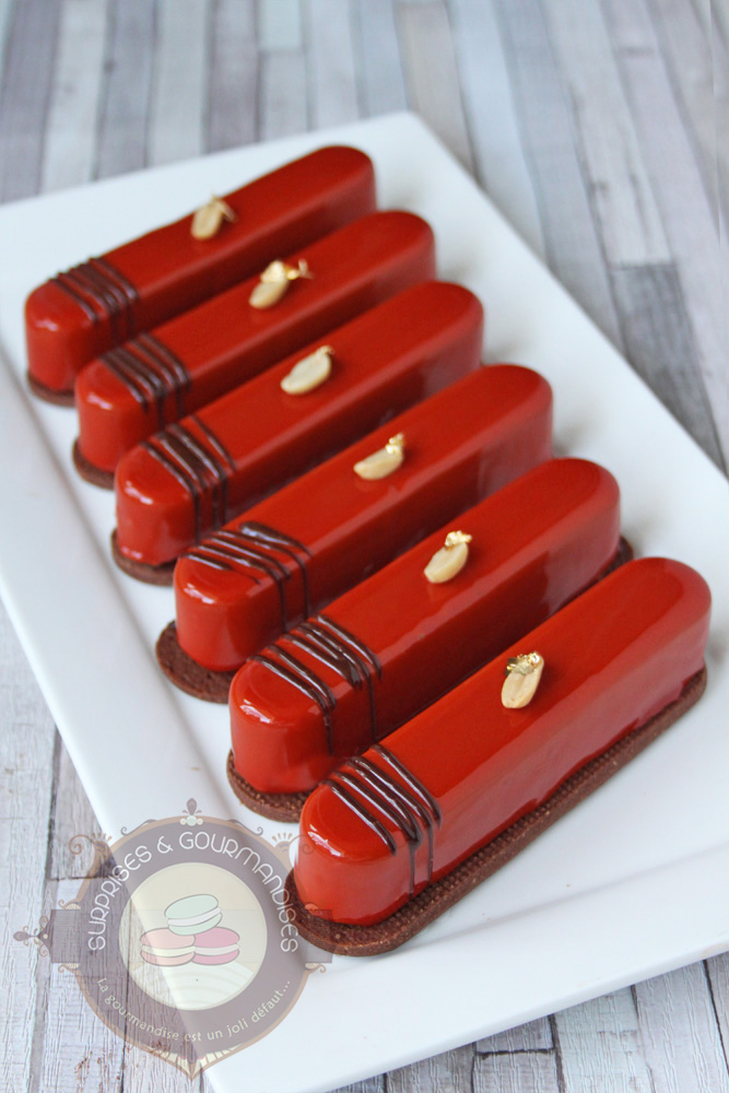 L'intense carahuète - tartelettes chocolat, caramel et cacahuète - Surprises et Gourmandises