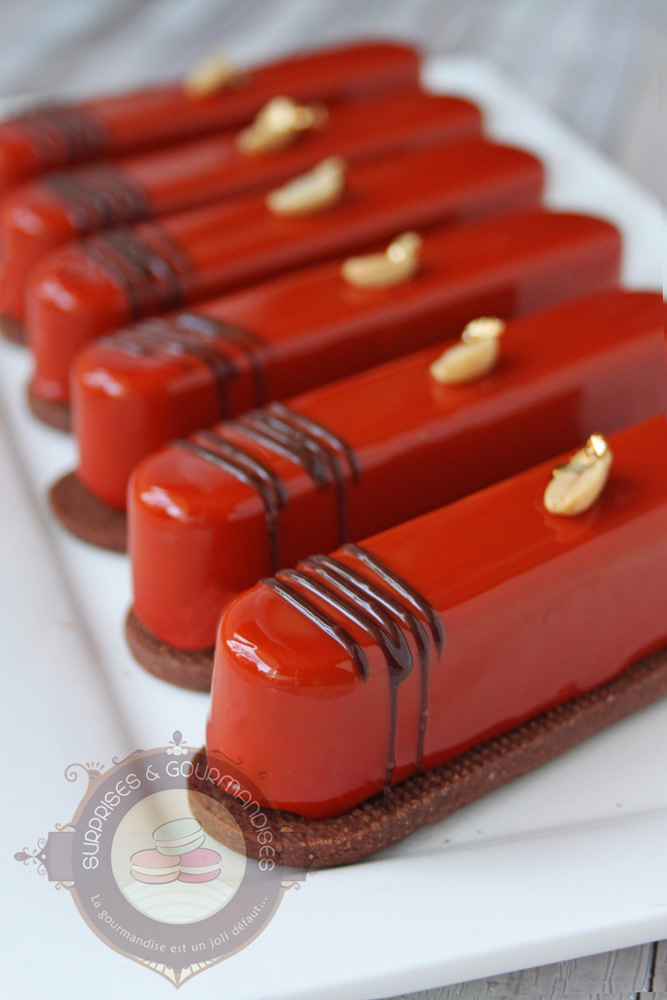 L'intense carahuète - tartelettes chocolat, caramel et cacahuète - Surprises et Gourmandises