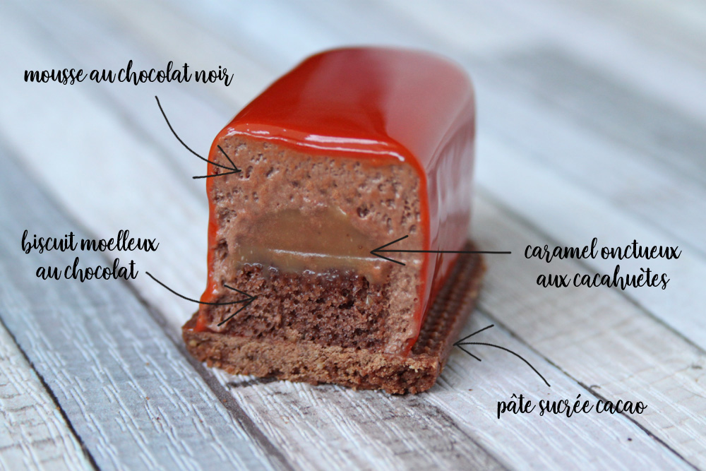 L'intense carahuète - tartelettes chocolat, caramel et cacahuète - Surprises et Gourmandises