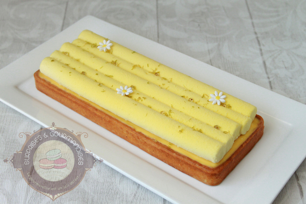 Tarte bamboo citron et yuzu - Surprises et Gourmandises