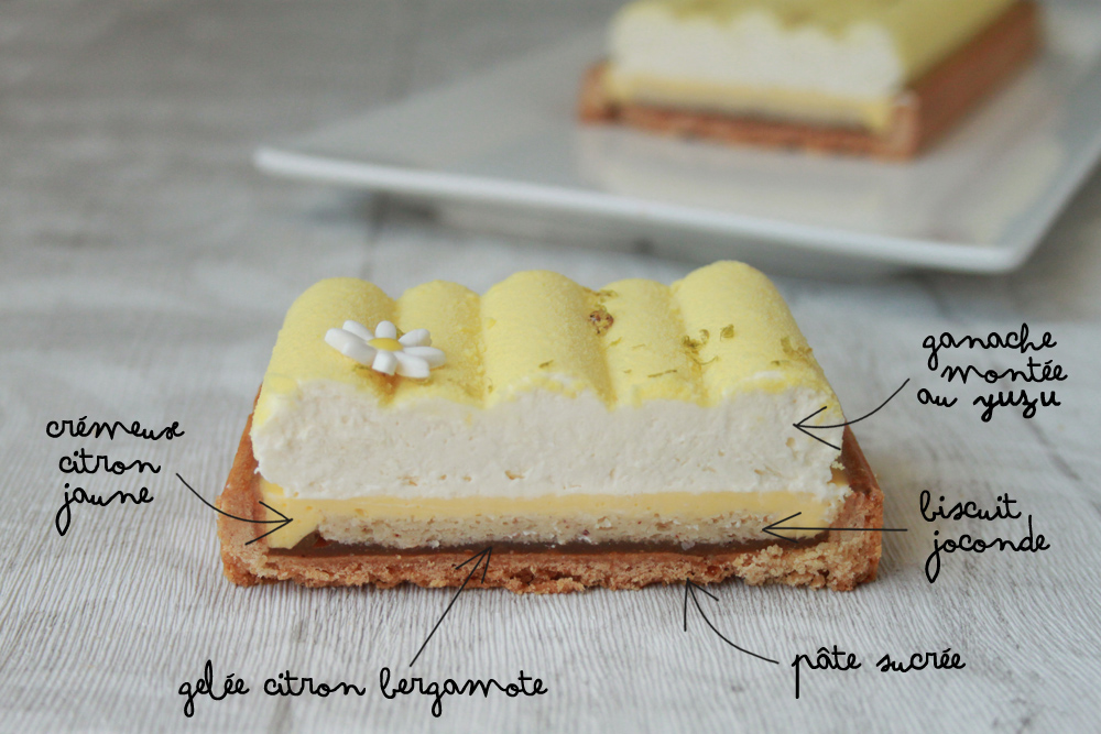 Tarte bamboo citron et yuzu - Surprises et Gourmandises