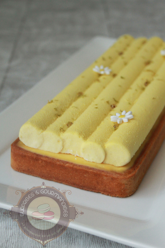 Tarte bamboo citron et yuzu - Surprises et Gourmandises
