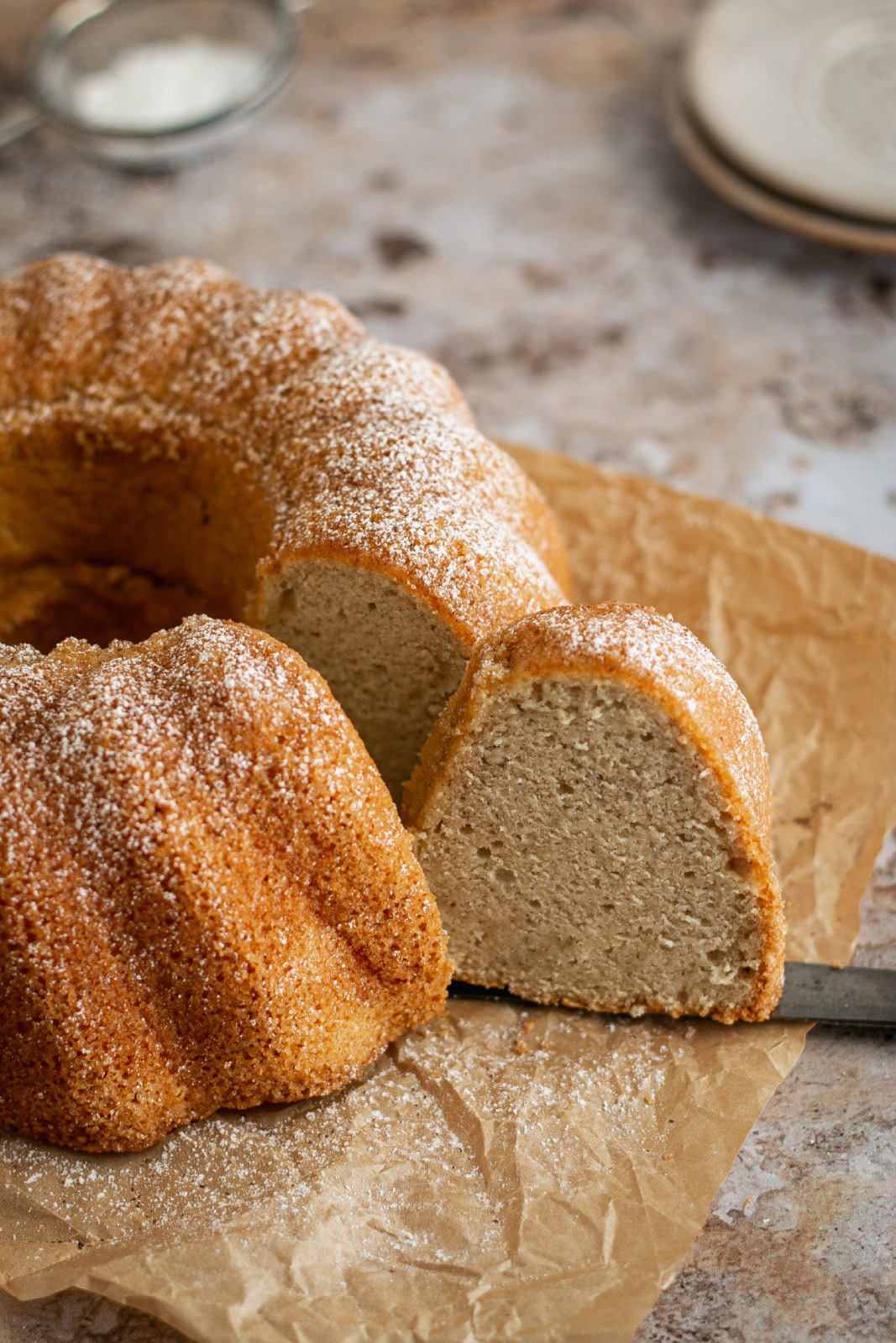 Cake vanille inspiré de Maxime Frédéric (ou comment se débarrasser d'un max de blancs d’œufs ? ) - Surprises et Gourmandises
