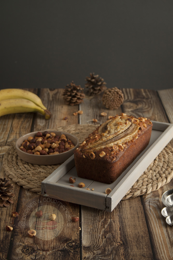 Banana bread à la noisette - Surprises et Gourmandises