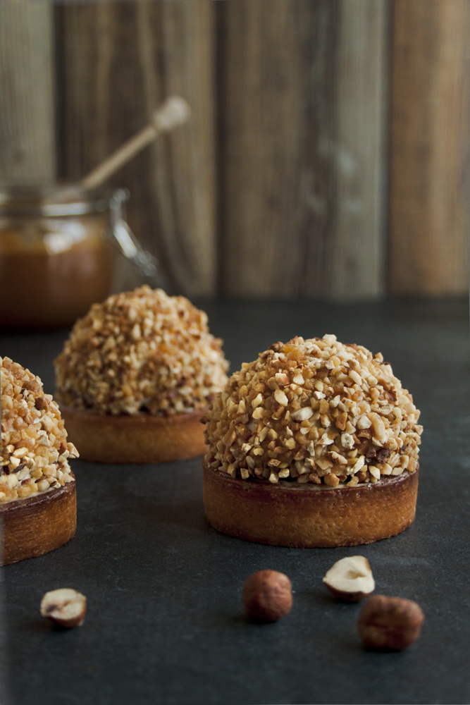 Tartelettes noisette de Ludovic Fontalirant - Surprises et Gourmandises