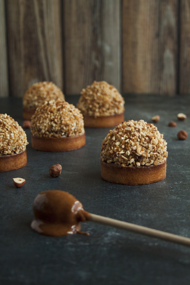 Tartelettes noisette de Ludovic Fontalirant - Surprises et Gourmandises