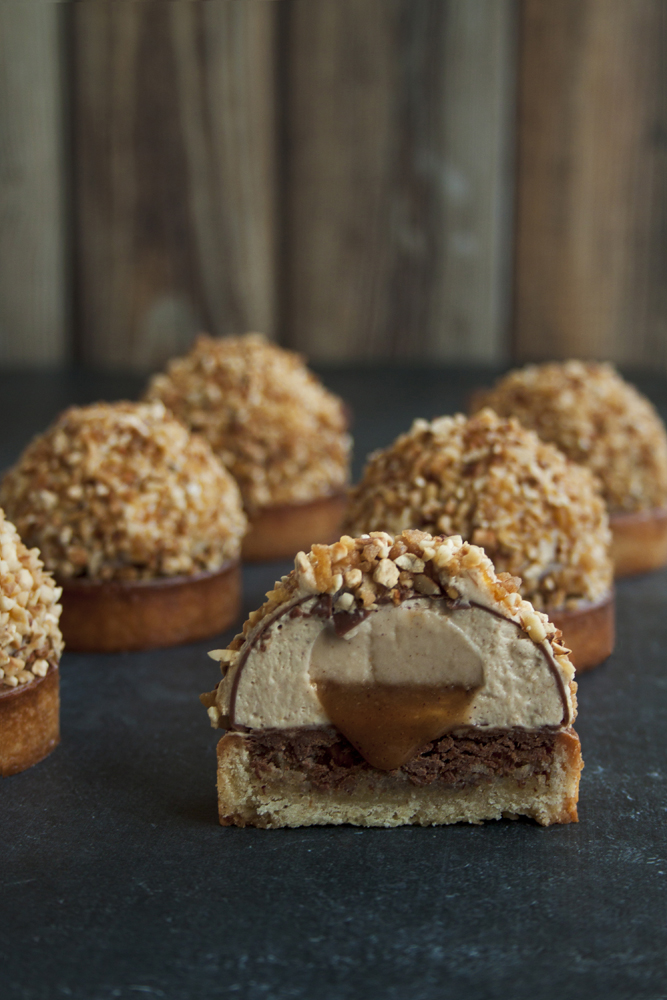 Tartelettes noisette de Ludovic Fontalirant - Surprises et Gourmandises