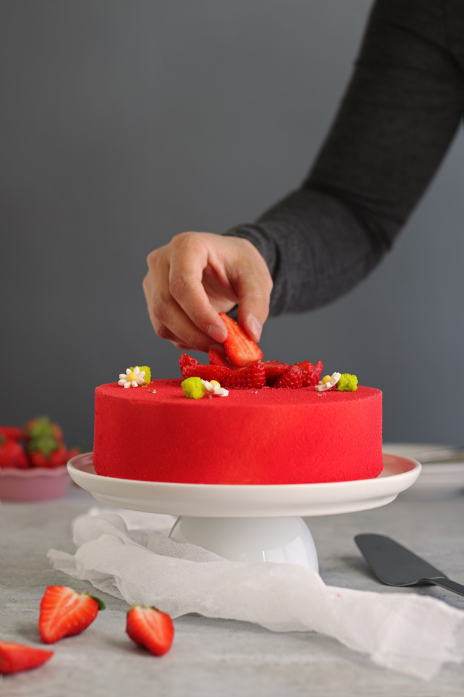 Fraisier de Cyril Lignac et Benoit Couvrand - Surprises et Gourmandises