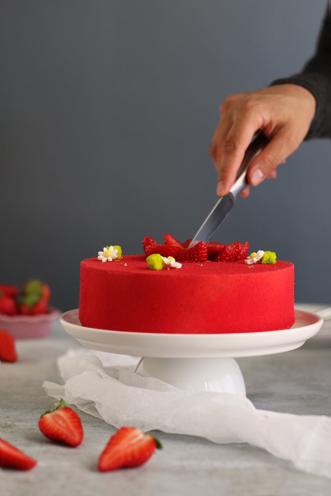 Fraisier de Cyril Lignac et Benoit Couvrand - Surprises et Gourmandises