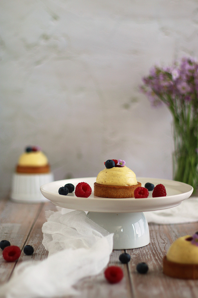 Tartelettes vanille, cassis et framboise - Surprises et Gourmandises