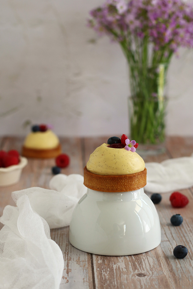 Tartelettes vanille, cassis et framboise - Surprises et Gourmandises