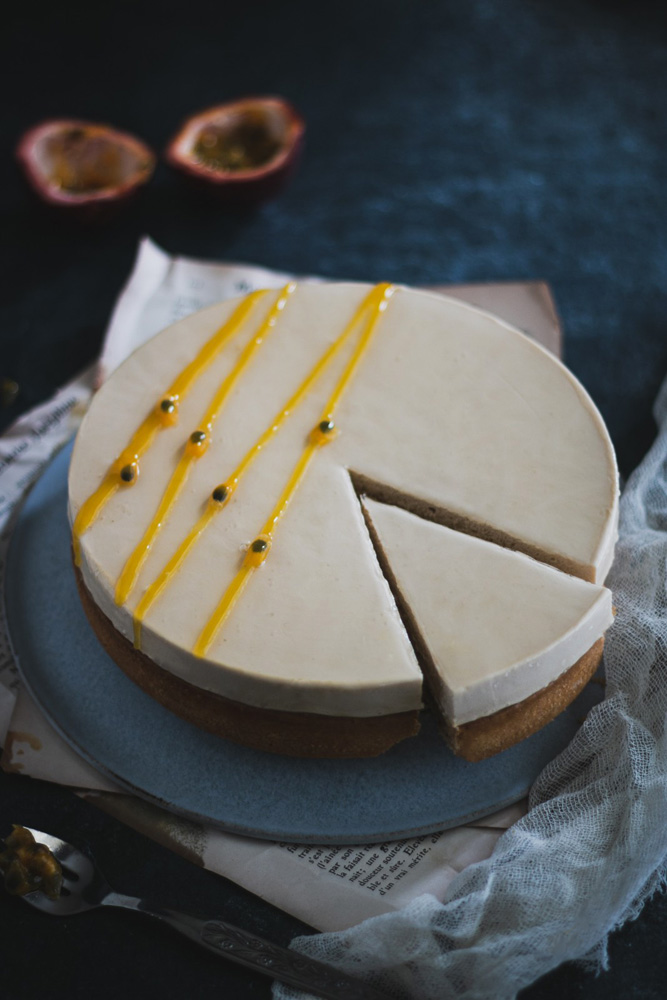 Tarte Dulcey et fruit de la passion - Surprises et Gourmandises