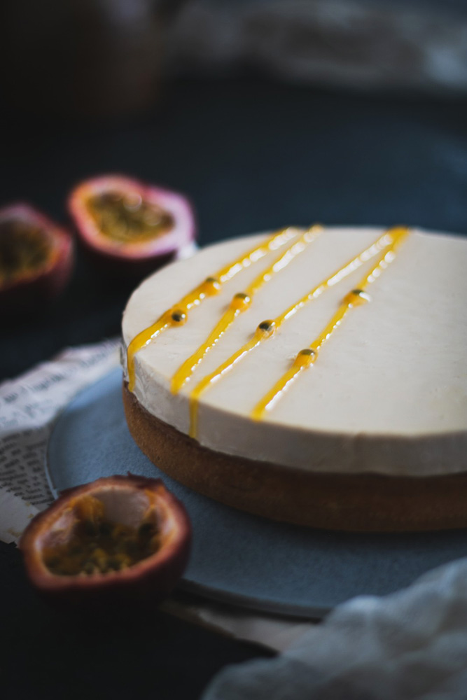 Tarte Dulcey et fruit de la passion - Surprises et Gourmandises