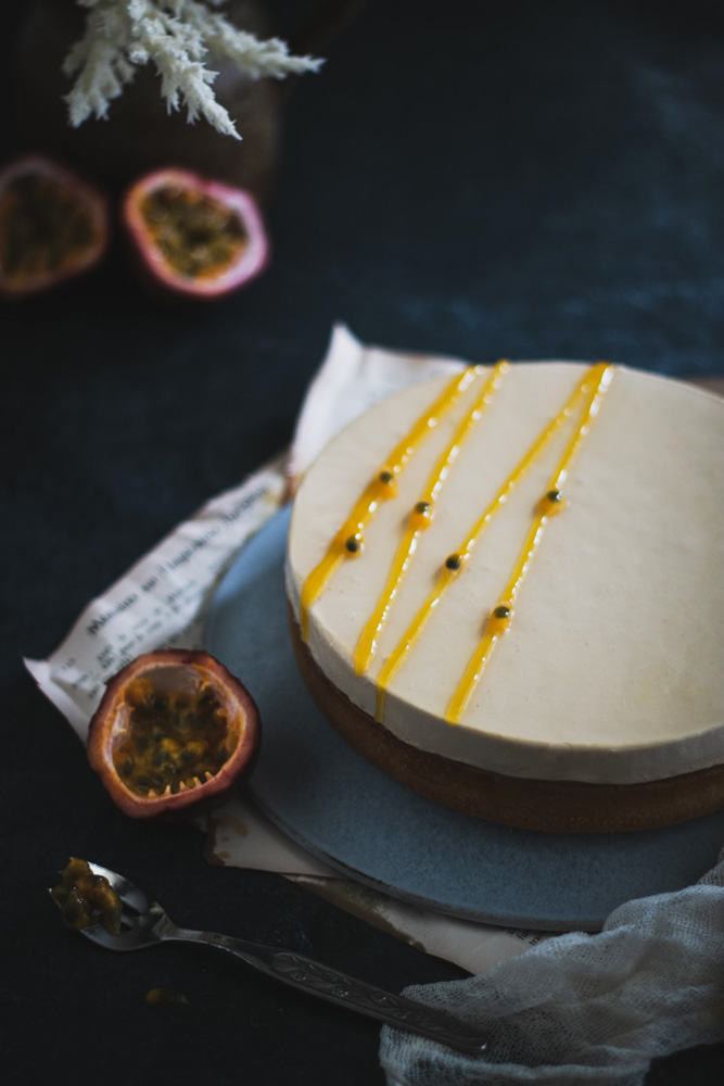Tarte Dulcey et fruit de la passion - Surprises et Gourmandises