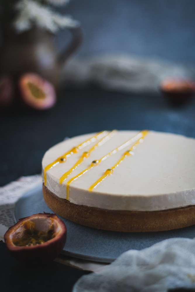 Tarte Dulcey et fruit de la passion - Surprises et Gourmandises