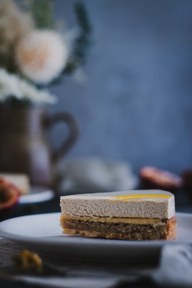 Tarte Dulcey et fruit de la passion - Surprises et Gourmandises