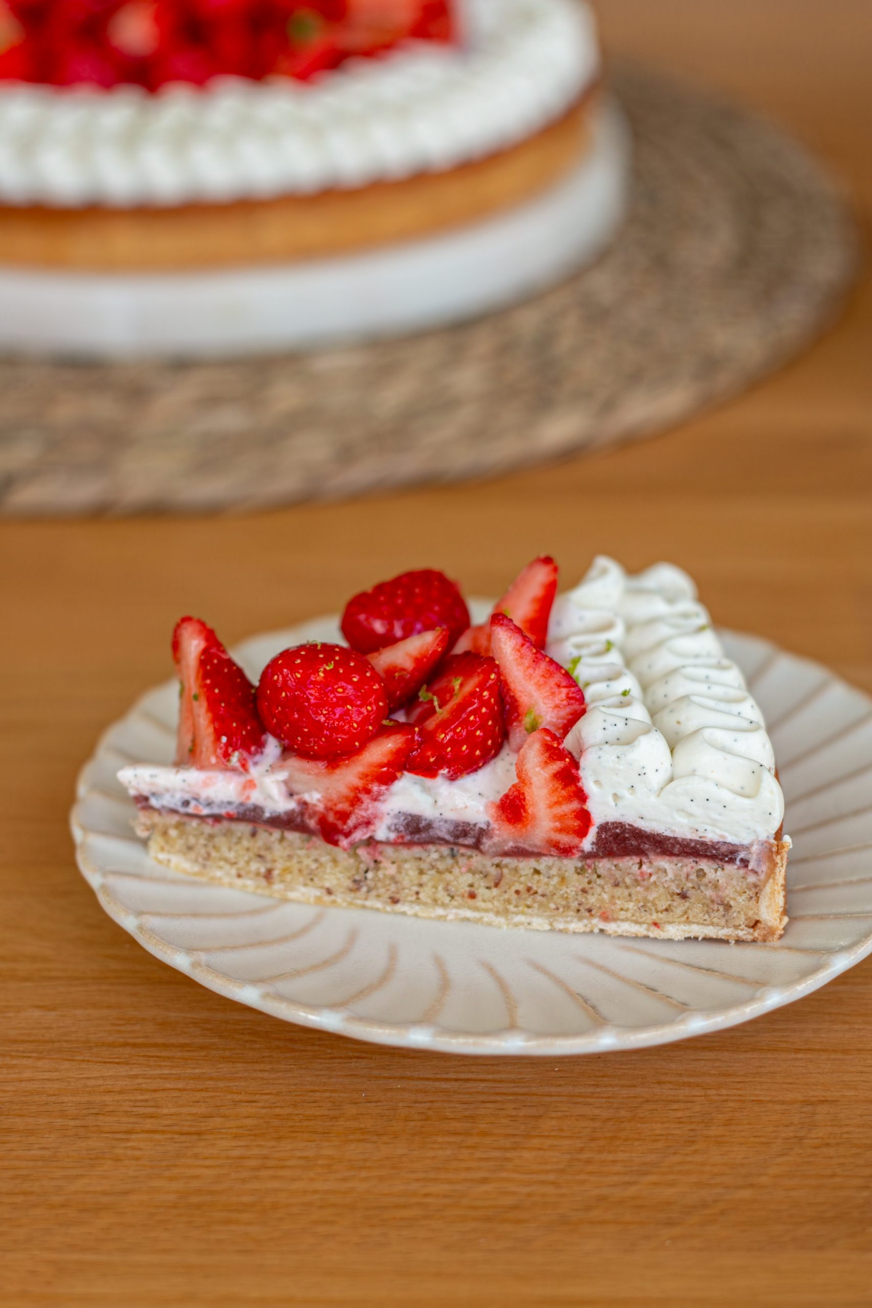 tarte fraise vanille