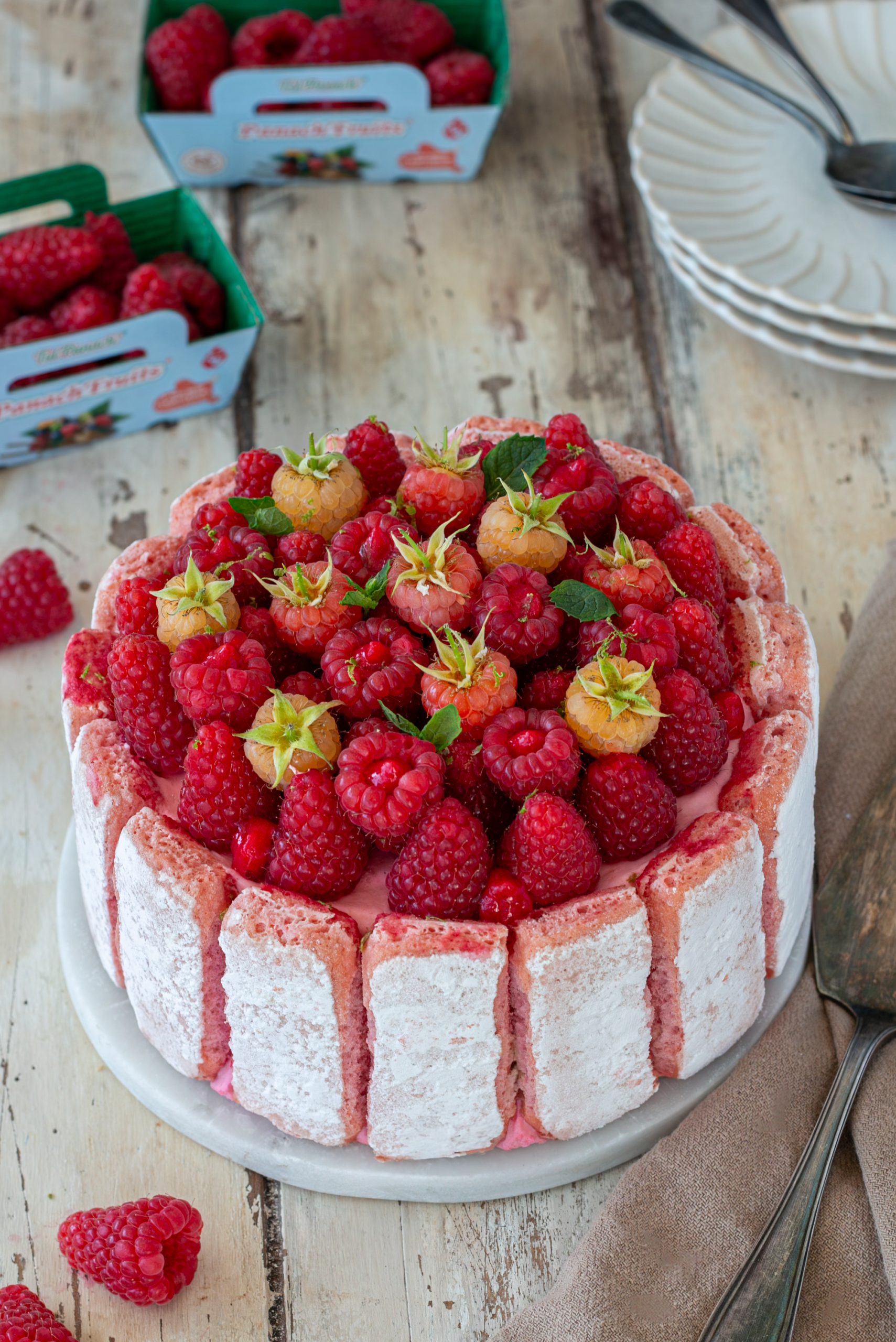 charlotte framboise