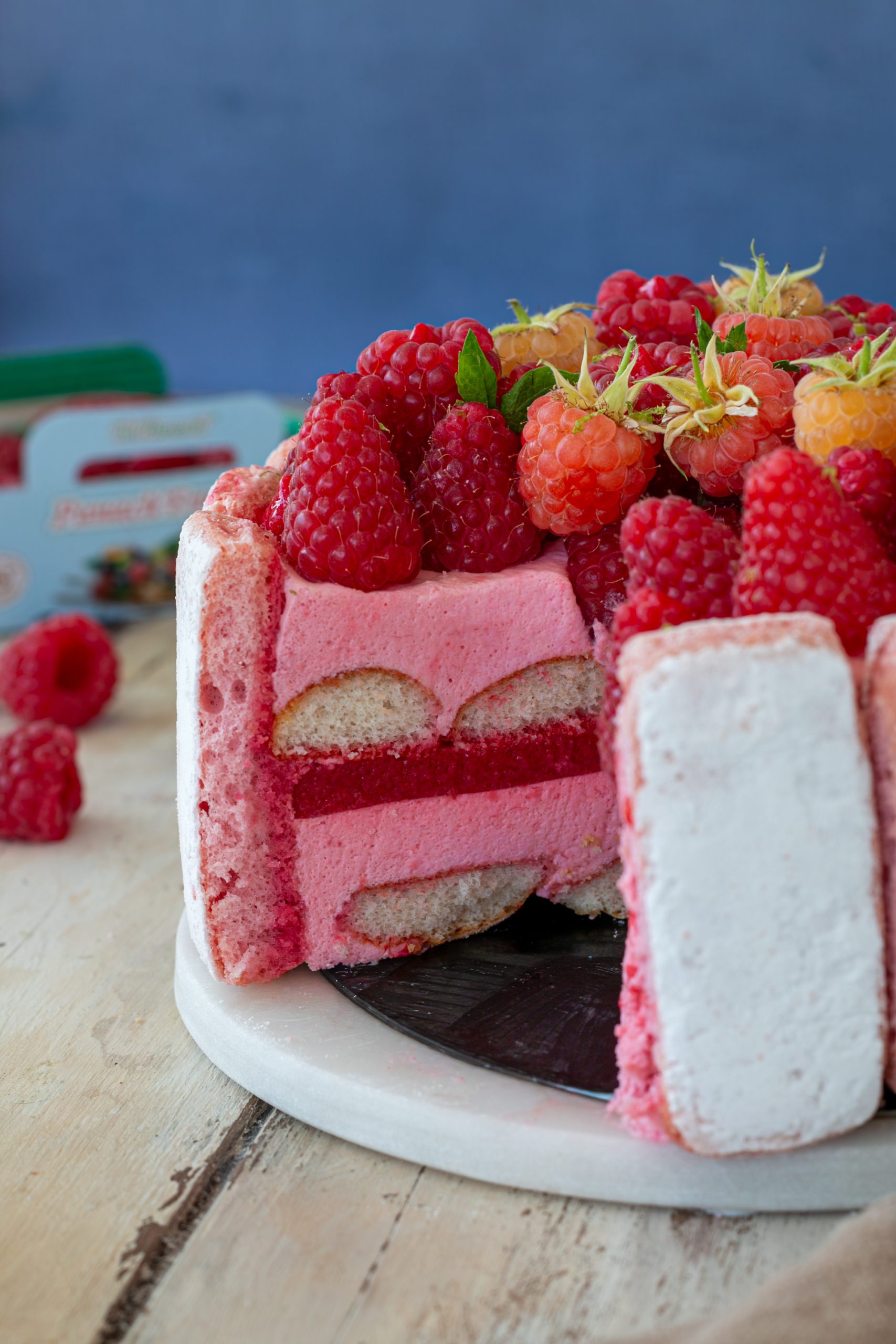 charlotte aux framboises
