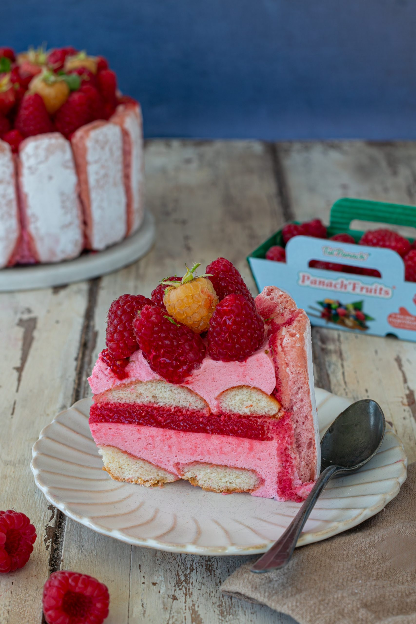 charlotte aux framboises