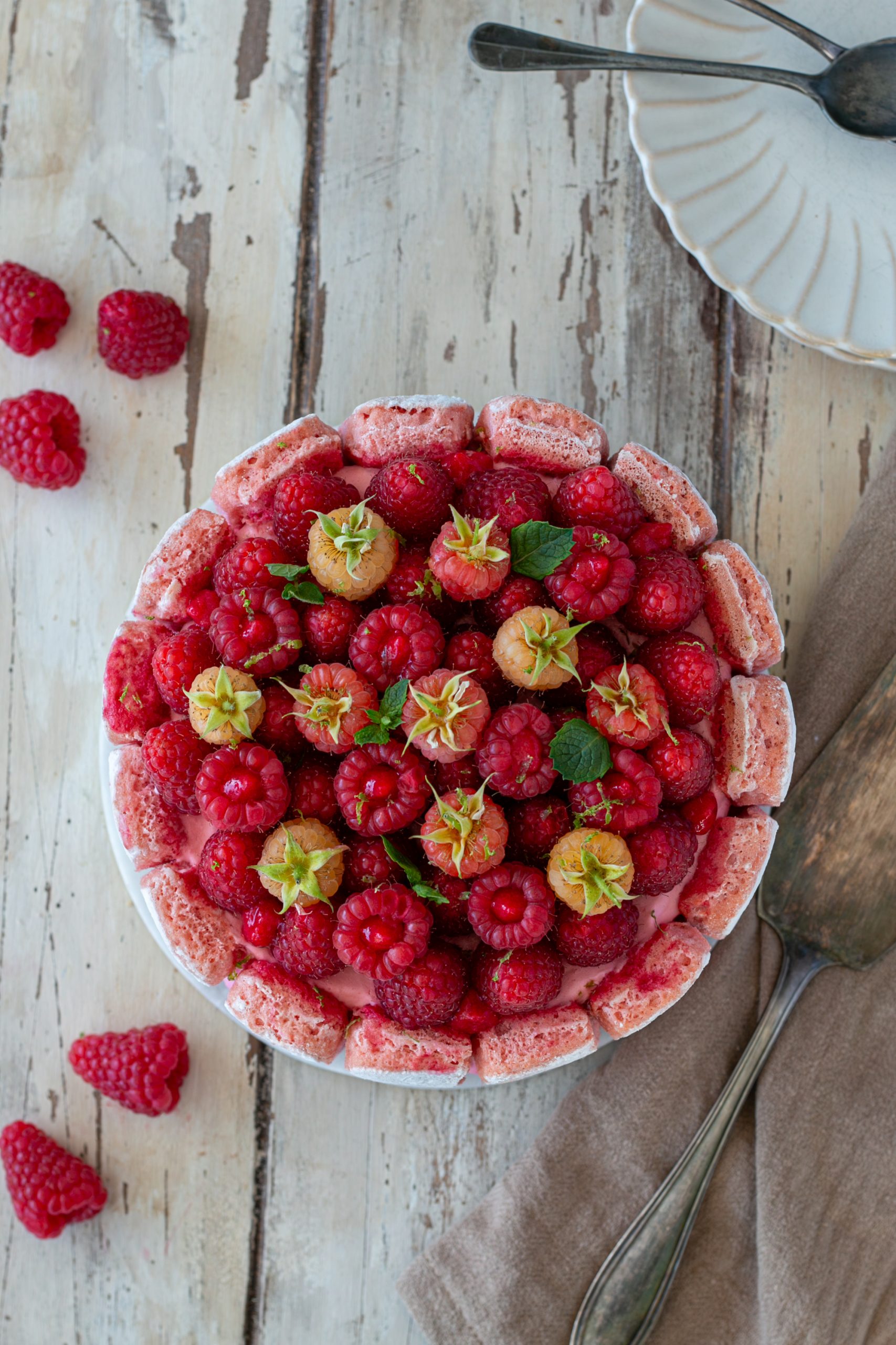 charlotte aux framboises