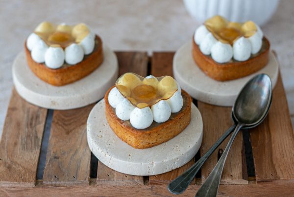 tartelette pomme vanille prunelle de troyes